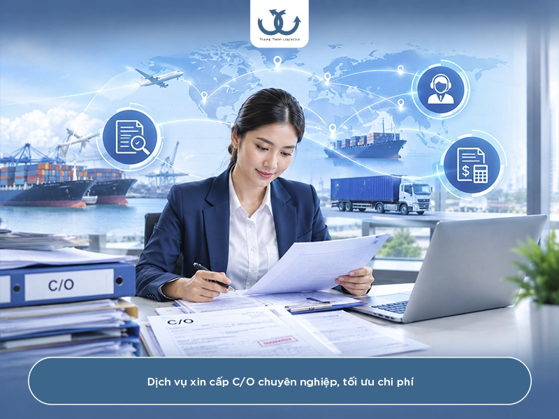 trường thành logistics hỗ trợ xin cấp c/o